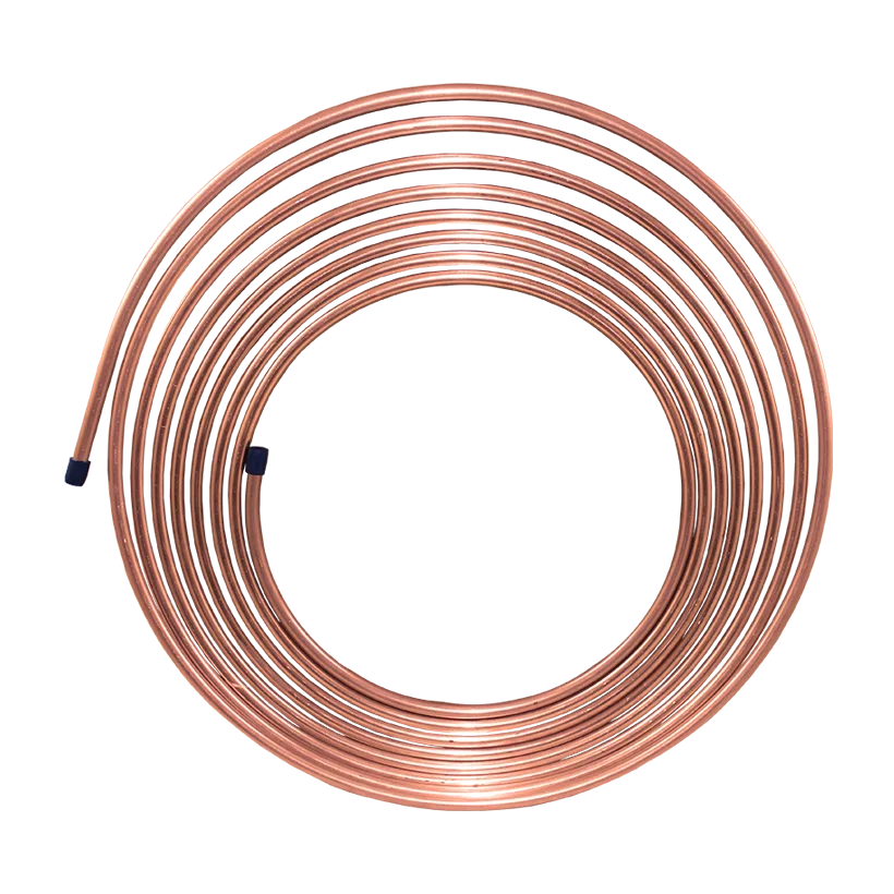 CNC-525 – AGS Fuel Line, Coil 25 Foot Length 5/16 Inch Diameter Nickel Copper Iron Single Also Used As Brake/ Transmi...